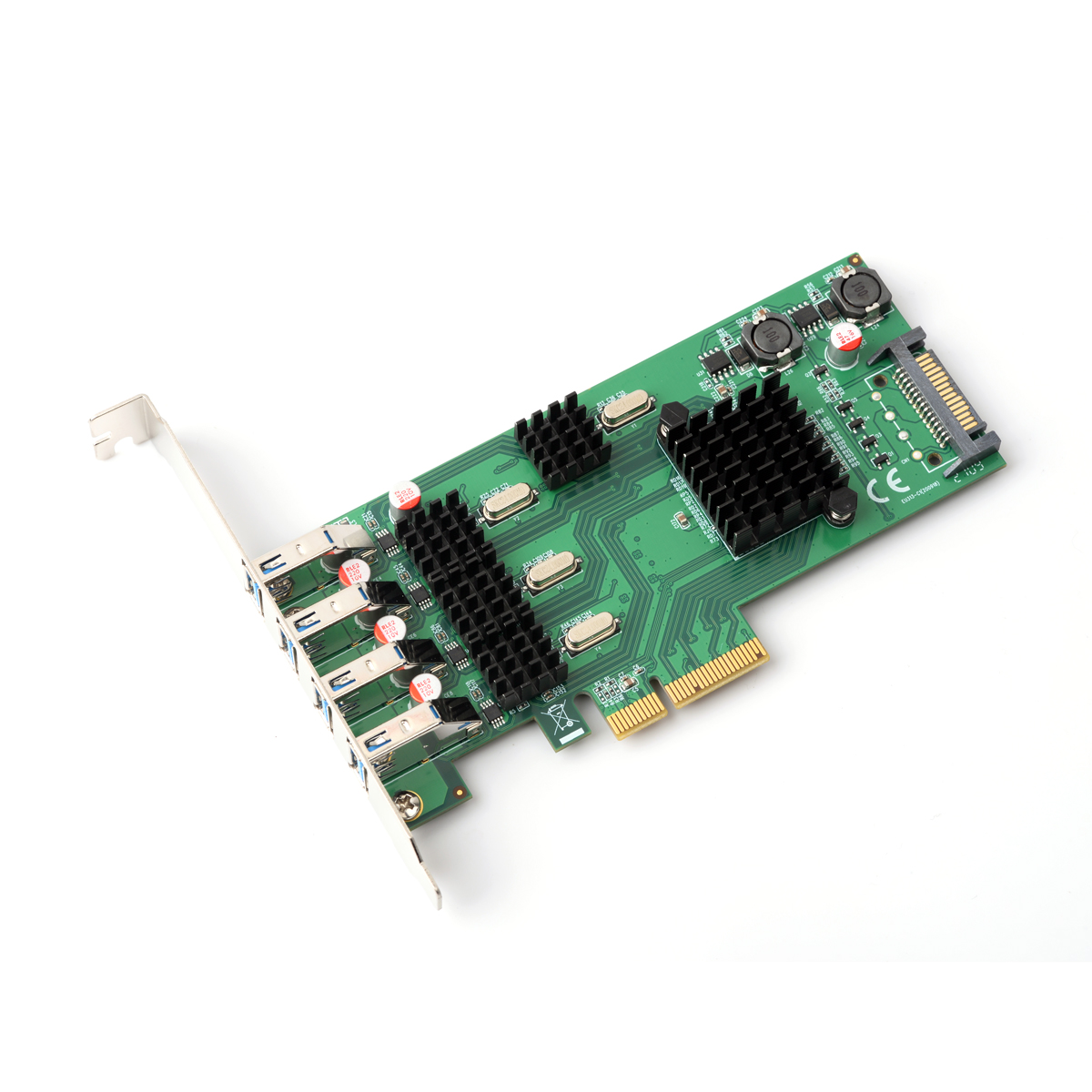 PCI-Express 4通道USB 3.0 扩展卡